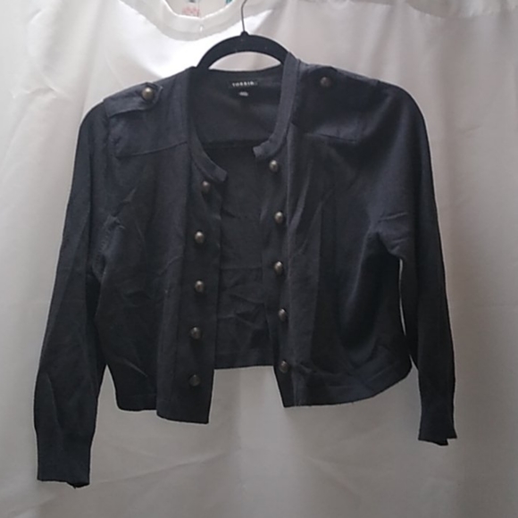 Torrid Charcoal Cardigan - Picture 1 of 6